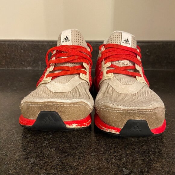 LEGO x Adidas Originals UltraBoost 21 J 'Color Pack - Red' - Size 3.5 - Picture 3 of 10